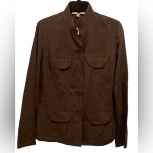 TravelSmith Olive Green Blazer